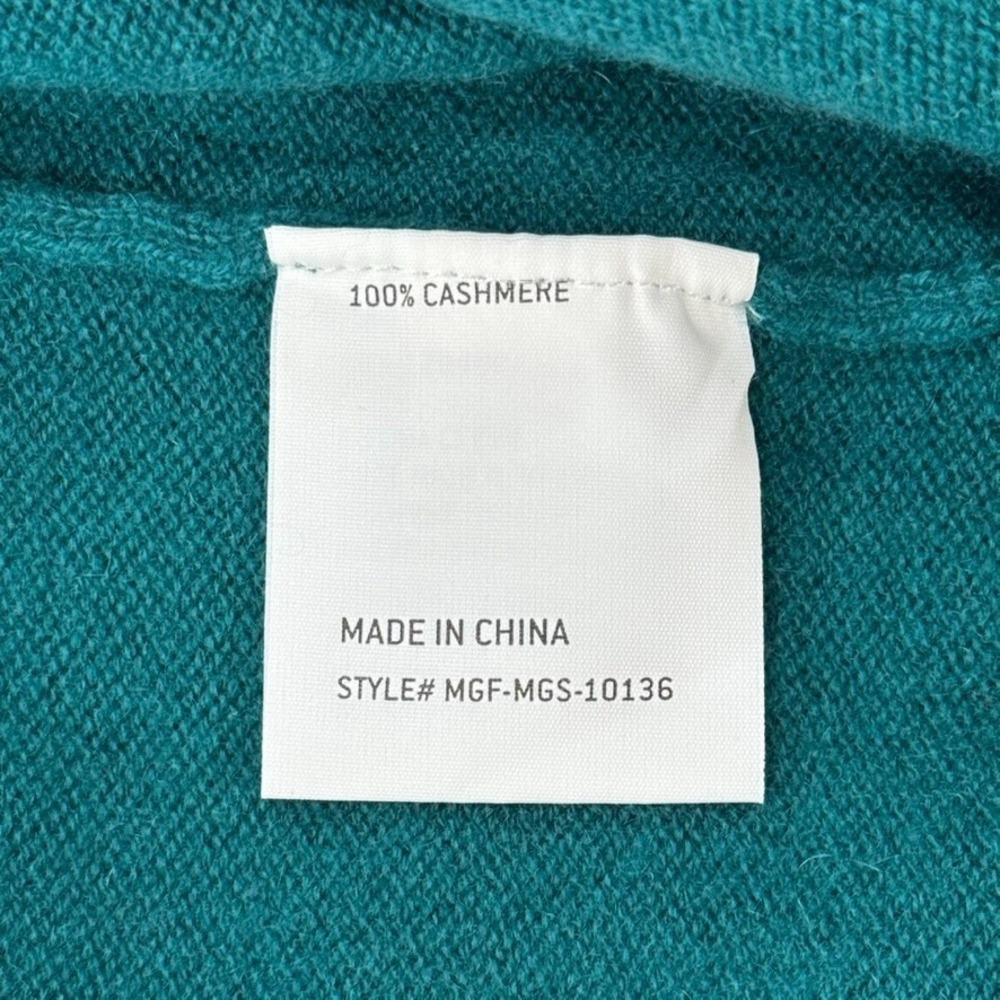 The Commons Johnny 100% Cashmere Collared Polo Sweater Short Sleeve Quiet Luxury - Picture 6 of 8